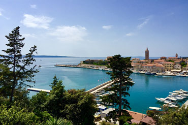 the old town of Rab