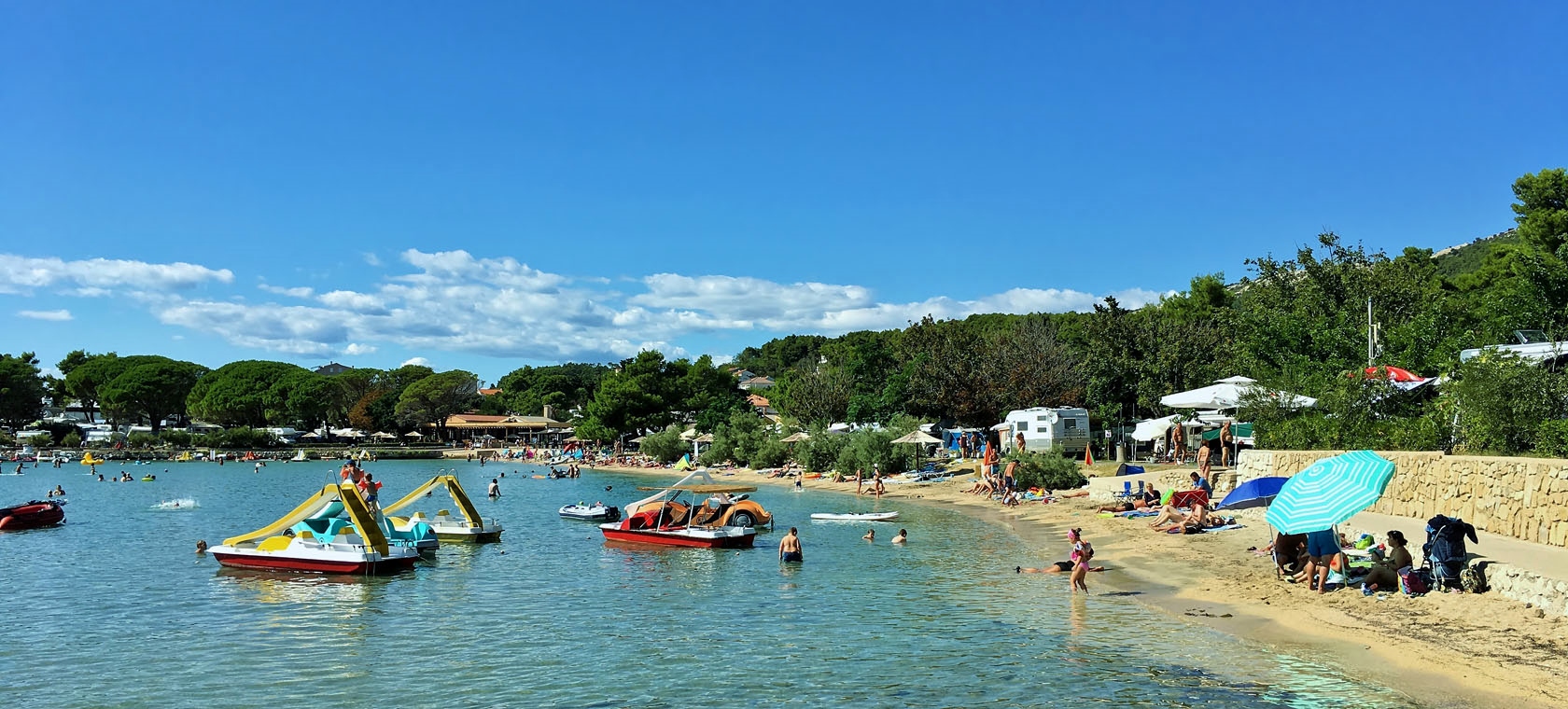 Padova 3 beach, Campsite Valamar
